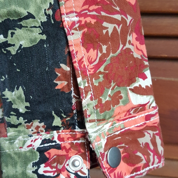 colorful jean jacket - Picture 8 of 13